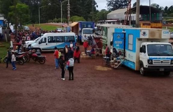 Pozo Azul: amplia concurrencia en operativo del PAS Pozo Azul: amplia concurrencia en operativo del PAS
