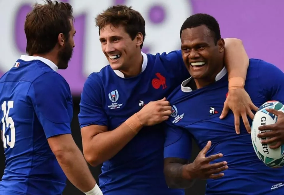 Mundial de Rugby: Francia derrotó a Tonga y Los Pumas quedaron eliminados