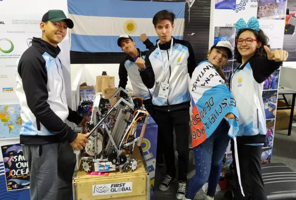 Mundial de Robótica: Argentina logró el séptimo puesto y hay alegría misionera