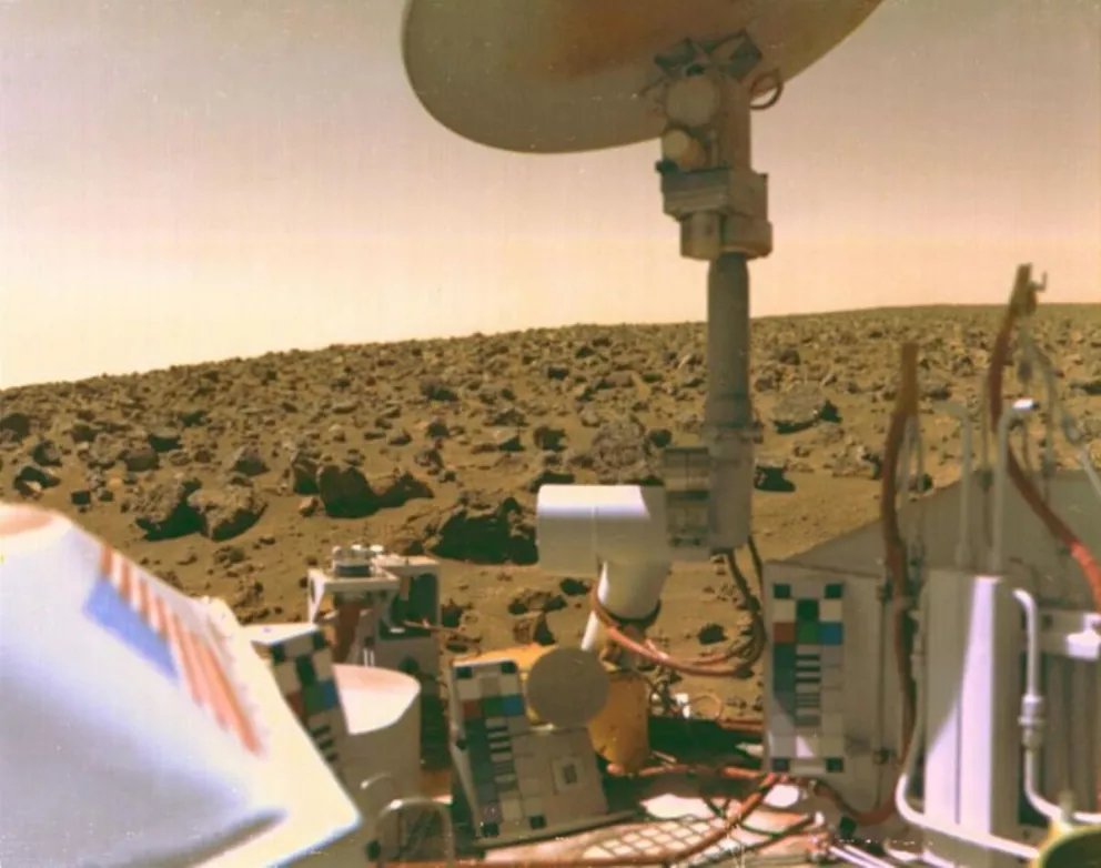 Un científico de la NASA afirma que encontraron vida en Marte en los 70s