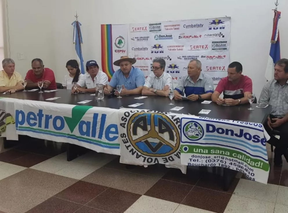 Aristóbulo del Valle será tierra de campeones para el rally provincial