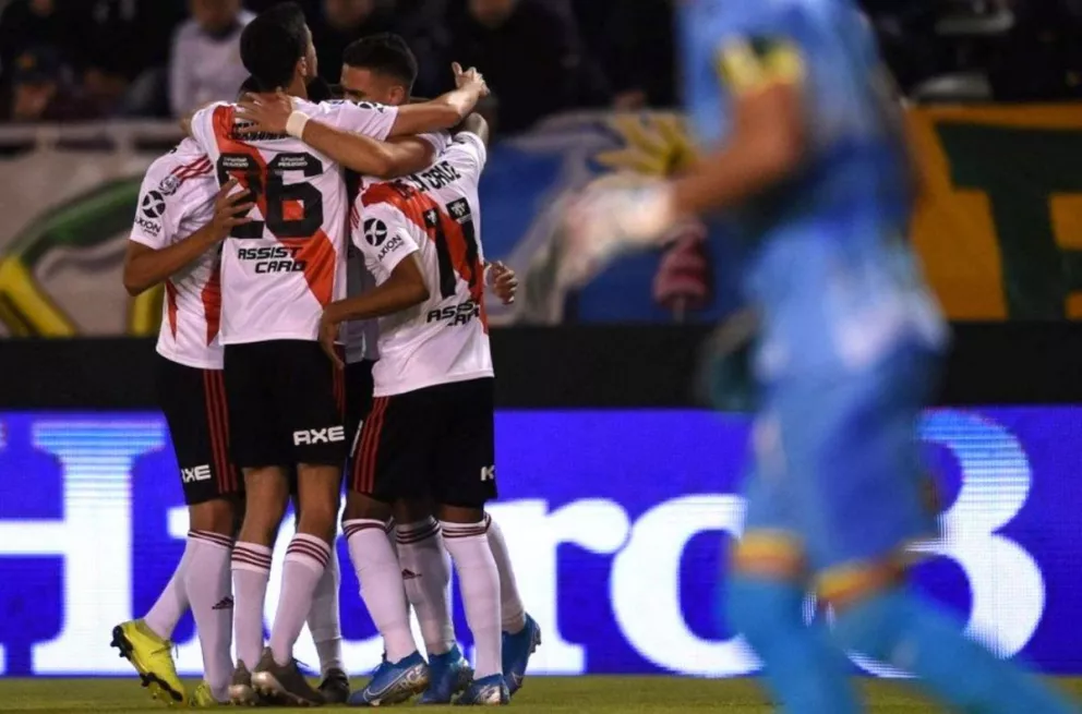 Superliga: River ganó en Mar del Plata y alcanzó la cima 