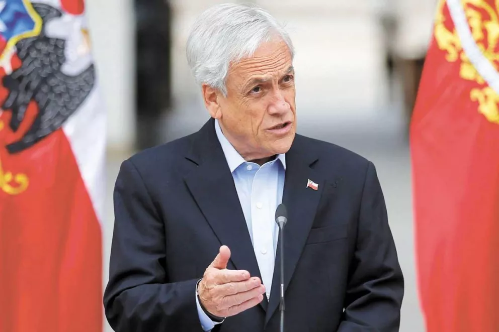 Piñera, mandatario cuestionado.