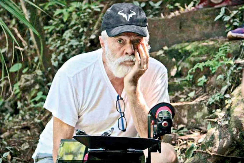Víctor Laplace, actor y autor de la película filmada en la provincia.