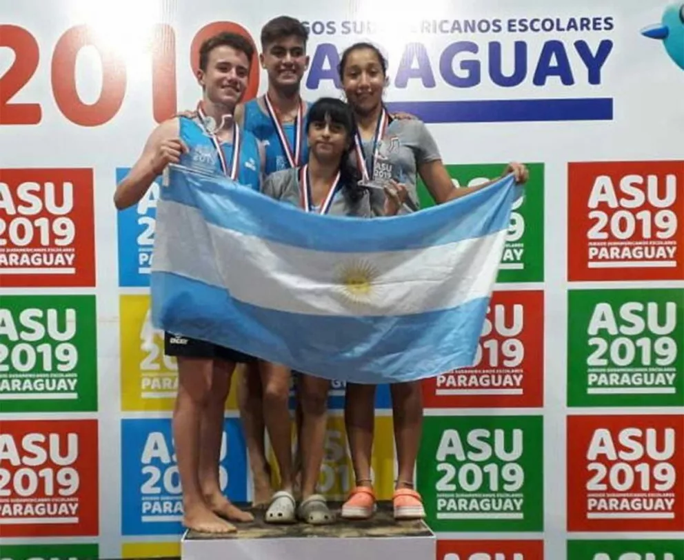 Natalia Cardozo y Sofía Betancurt pusieron a Argentina en el podio.