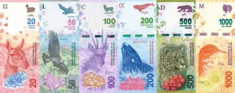 El presidente del Banco Central adelantó que estudian emitir nuevos billetes de $2.000 o de $5.000 