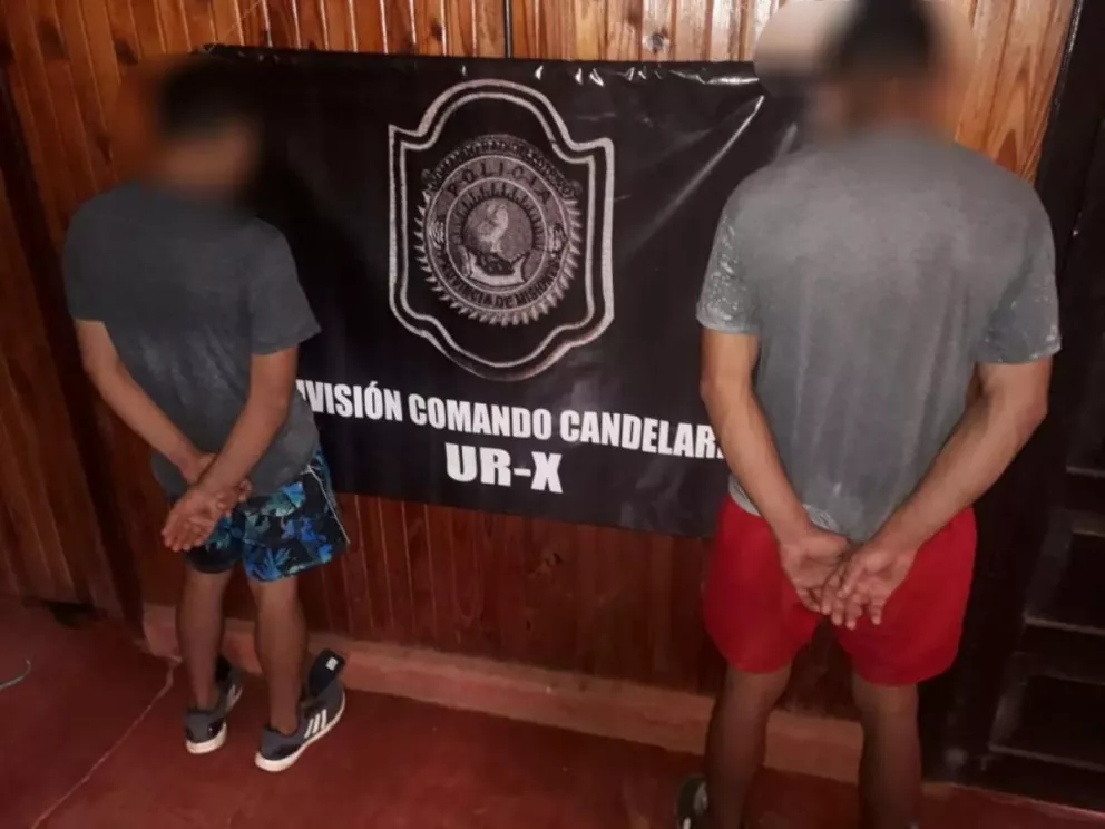 La Policía detuvo a dos jóvenes acusados de robar varios elementos de una vivienda del barrio Provincia en Candelaria