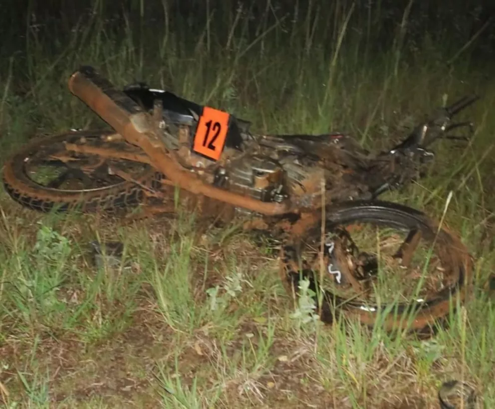 Motociclista murió tras colisión frontal en Cerro Corá