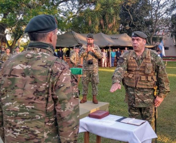 Asumió el nuevo director de la Escuela Militar de Monte Asumió el nuevo director de la Escuela Militar de Monte