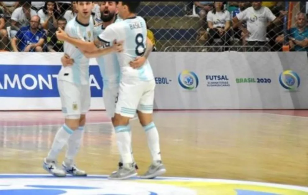 Argentina superó a Brasil y ganó las Eliminatorias Sudamericanas de Futsal
