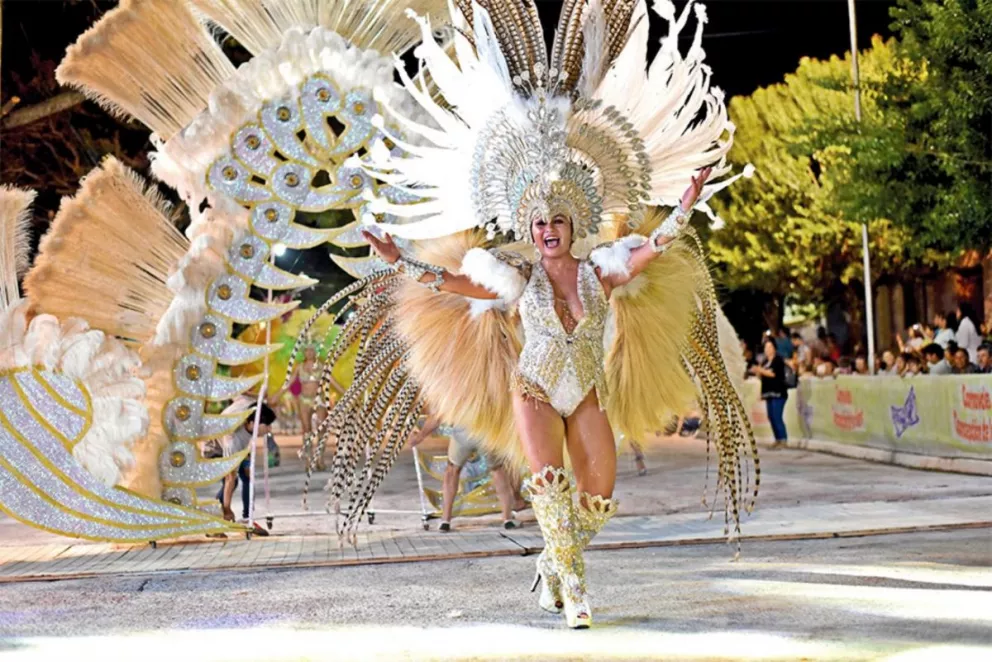 Bahiana se consagró en los carnavales de Concepción