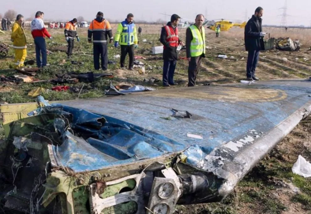 EEUU y Canadá acusaron a Irán de "derribar por error" el avión de Ucrania con 176 pasajeros