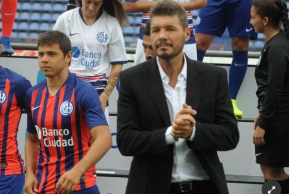 Tinelli: “Por encima de cualquier nombre está San Lorenzo” Tinelli: “Por encima de cualquier nombre está San Lorenzo”