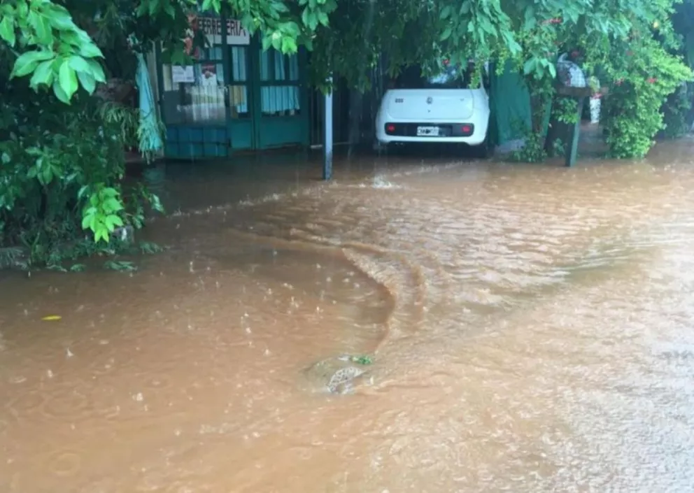 Varios barrios afectados por la intensa lluvia en Candelaria
