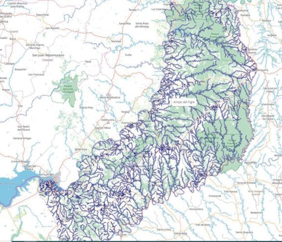 Todos los arroyos de Misiones, ahora en plataforma web Todos los arroyos de Misiones, ahora en plataforma web