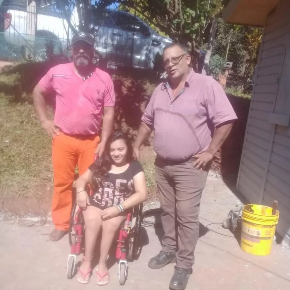 Osteogenesis imperfecta: Mili Díaz ya tiene la llave de su casa nueva 