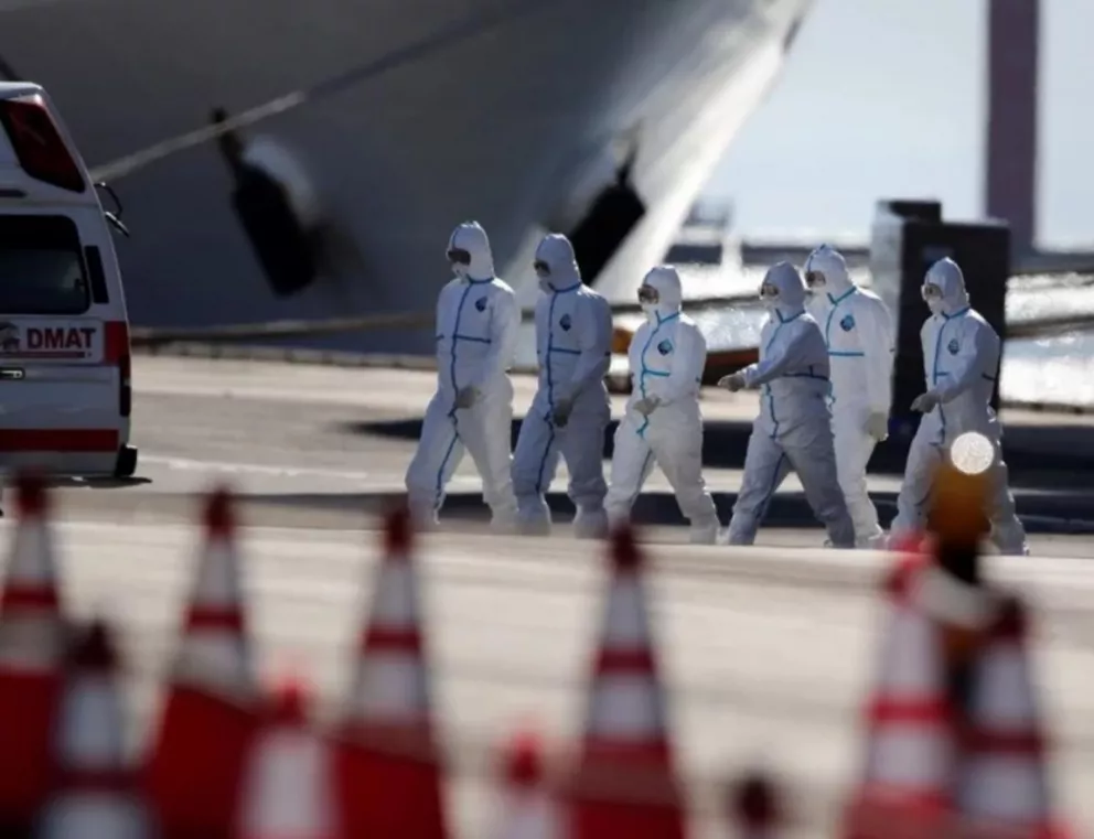 Coronavirus: Japón reportó otros 44 contagios en el crucero con siete argentinos