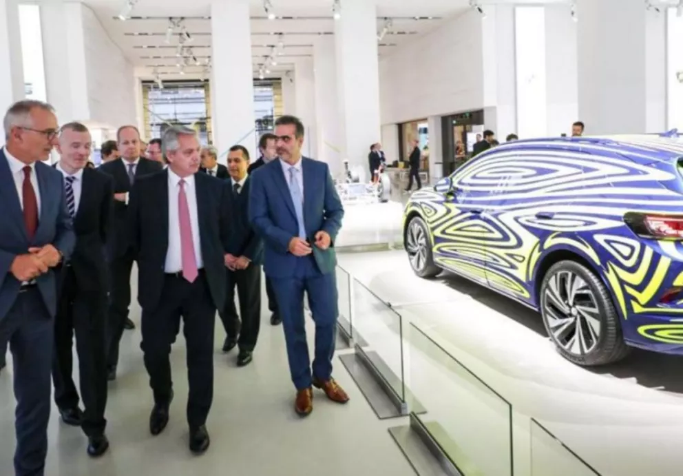 El presidente Alberto Fernández se reunió con ejecutivos de Volkswagen