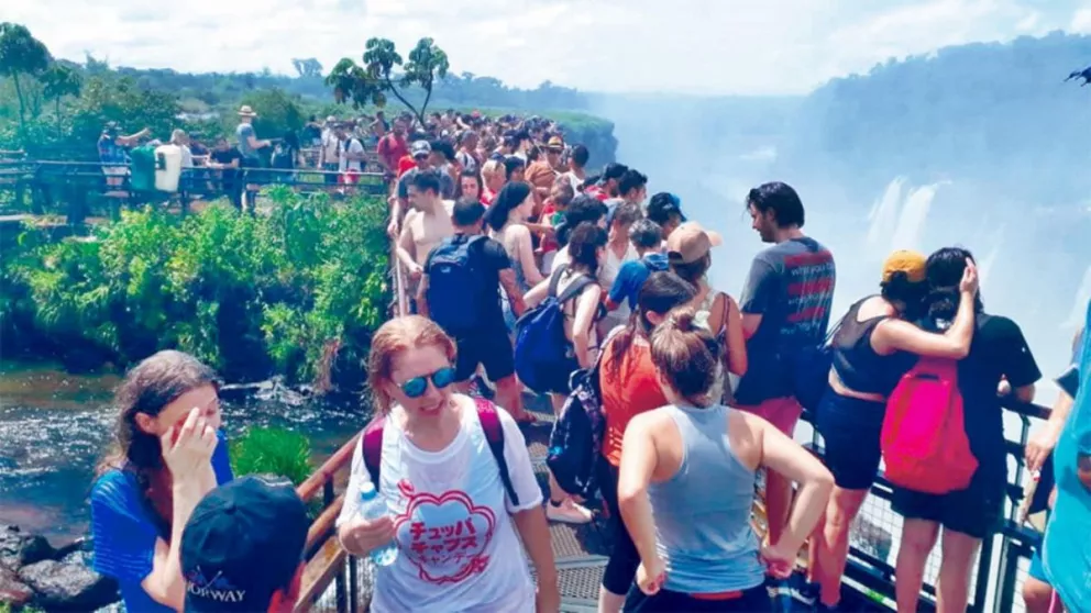 Turismo en alza: Iguazú, con un 85% de ocupación en la primera quincena de enero 