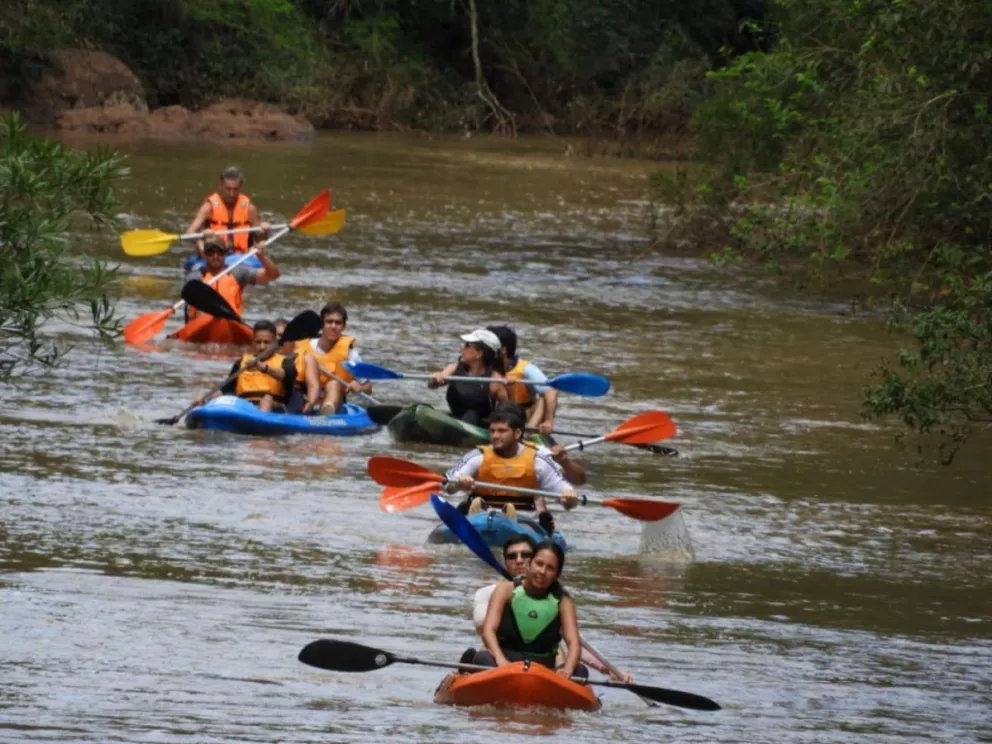 Crece la expectativa por el encuentro de kayak en Jardín América