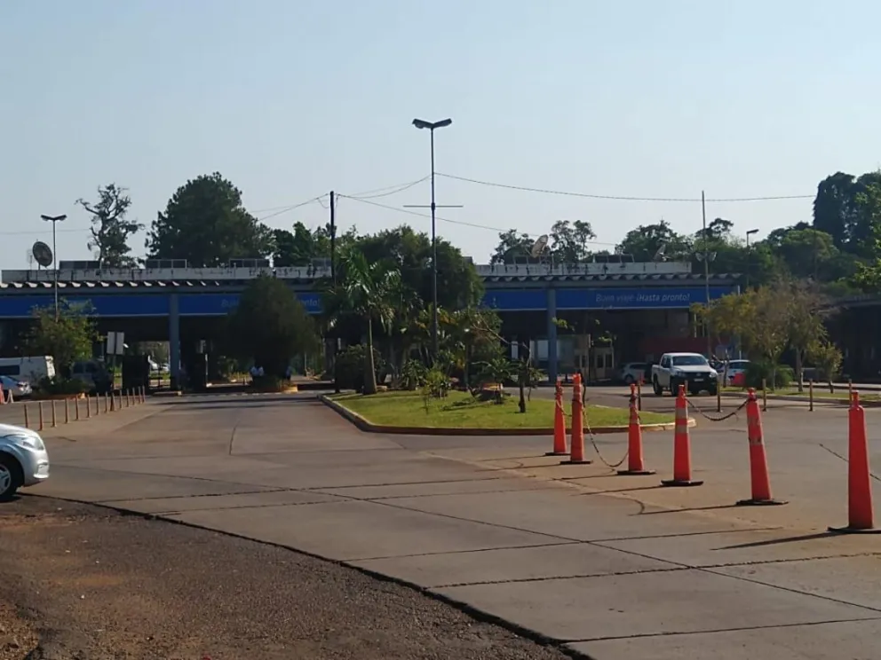 Frontera cerrada en Puerto Iguazú