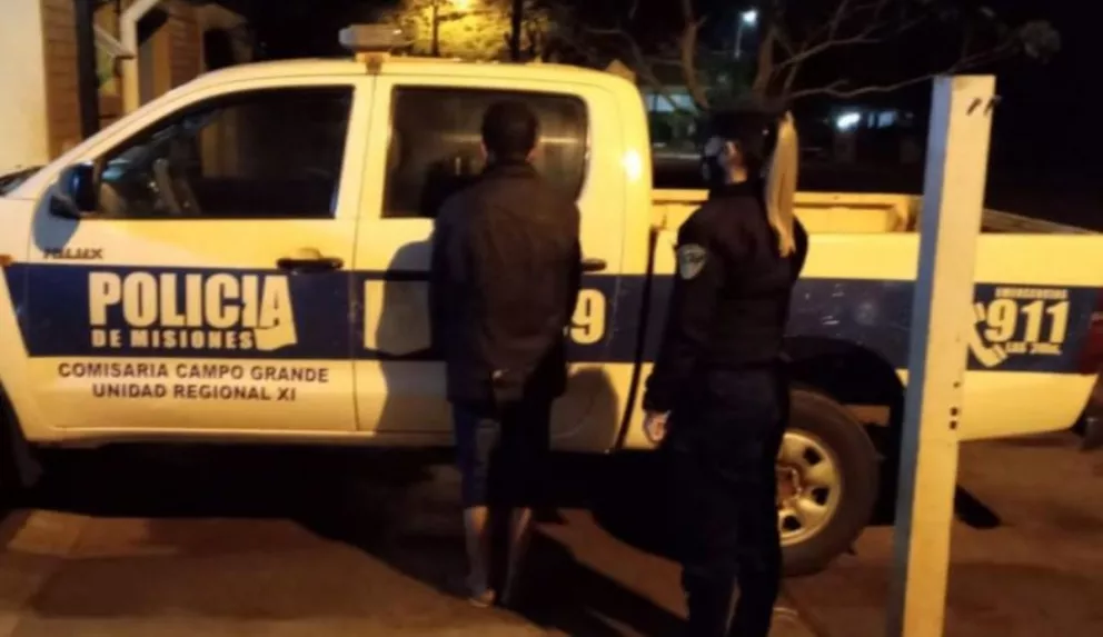 Campo Grande: detienen un joven que agredió a su hermana y a su madre