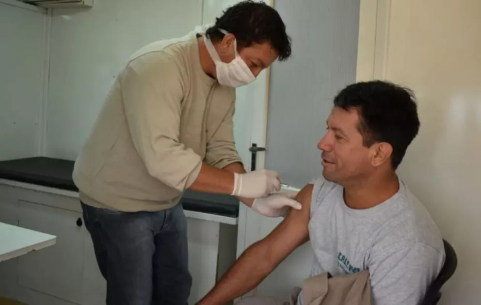 San Pedro: habilitan vacunatorio móvil para campaña antigripal