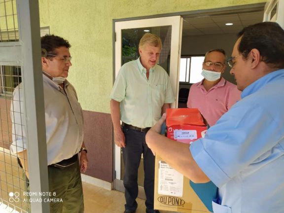 El hospital de Wanda incorpó personal médico y recibe mucho apoyo comunitario El hospital de Wanda incorpó personal médico y recibe mucho apoyo comunitario