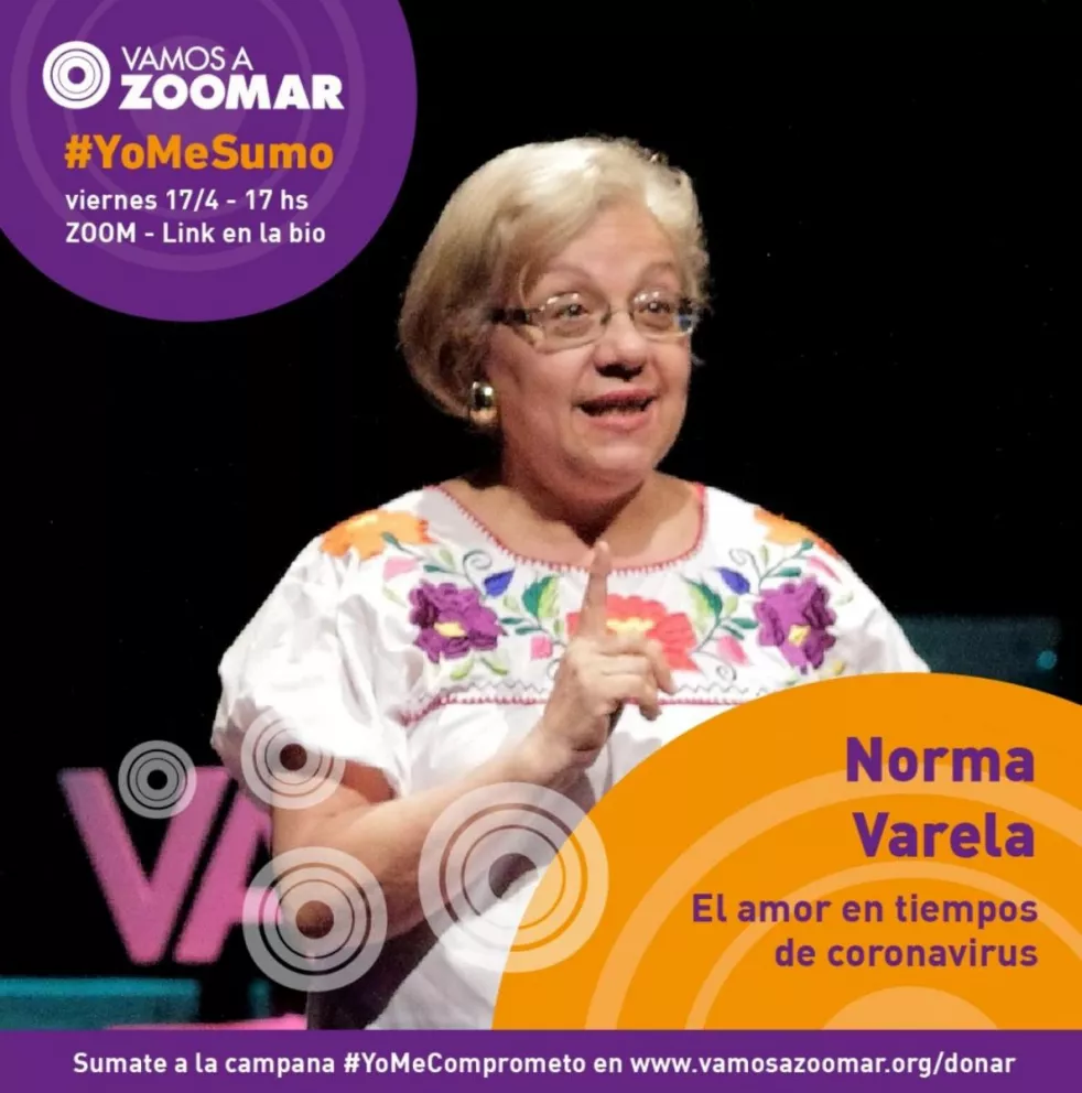 Norma Varela en VamosAZoomAr