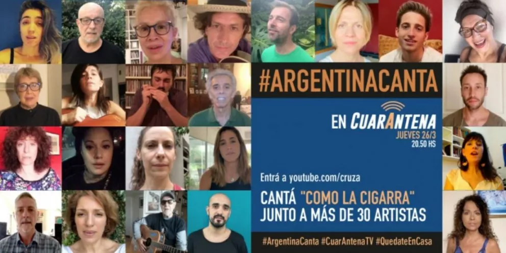 Acá vas a poder mirar el #ArgentinaCanta