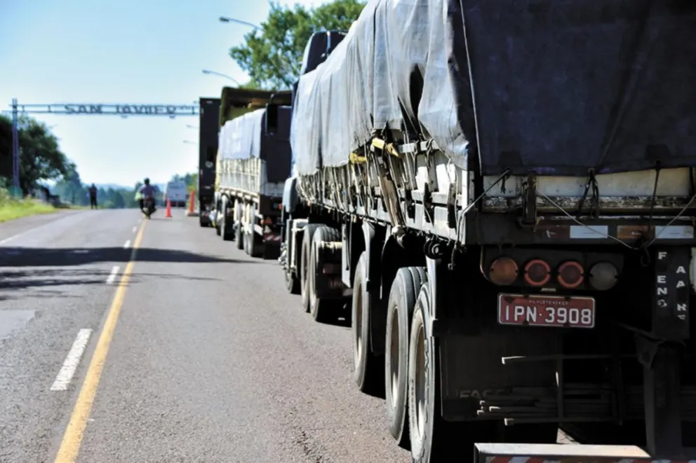 Ante el avance del Covid-19 en Brasil, San Javier endurece control de camiones
