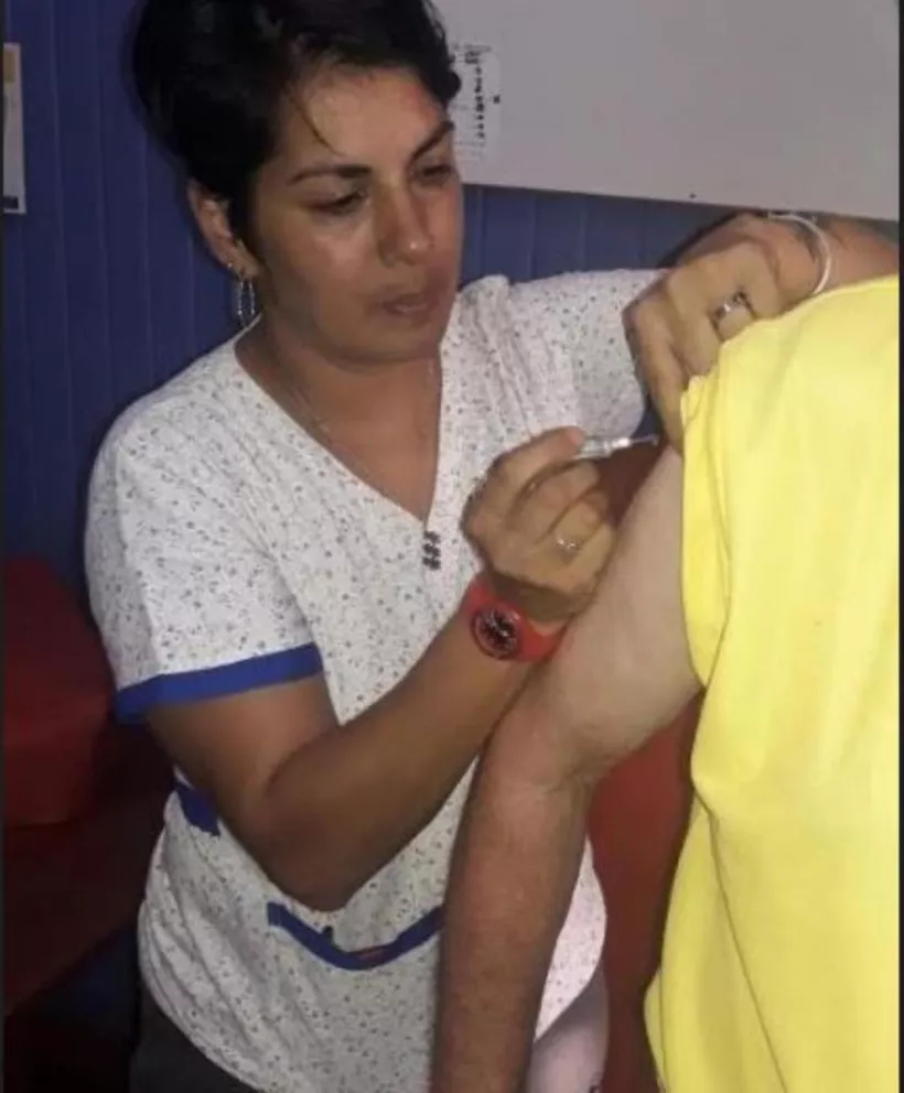 En Puerto Libertad aplican la vacuna antigripal en los domicilios