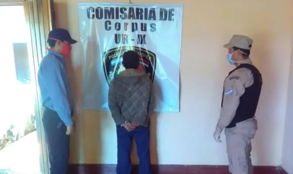 Ignacio C. fue detenido cuando intentaba subir a una balsa para volver al Paraguay