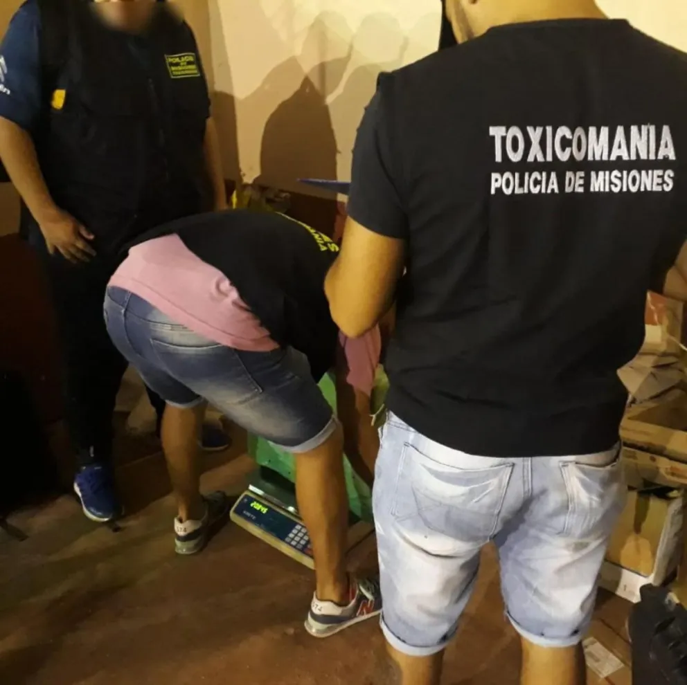En poco más de una semana, la Policía secuestró 10 toneladas de marihuana