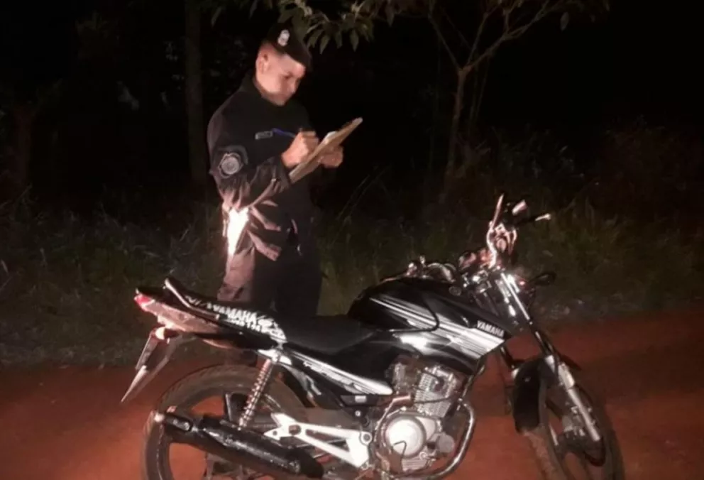 Un joven robó una moto, intentó escapar, agredió a policías y fue detenido