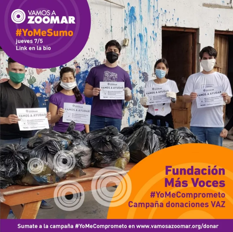 VamosAZoomAr y Fundación Más Voces