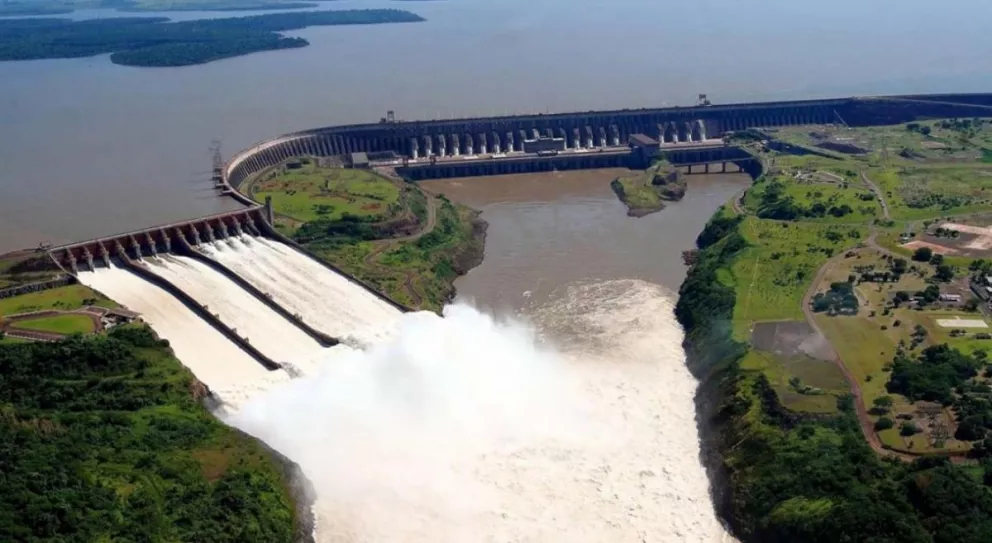 La represa de Itaipú, en Brasil