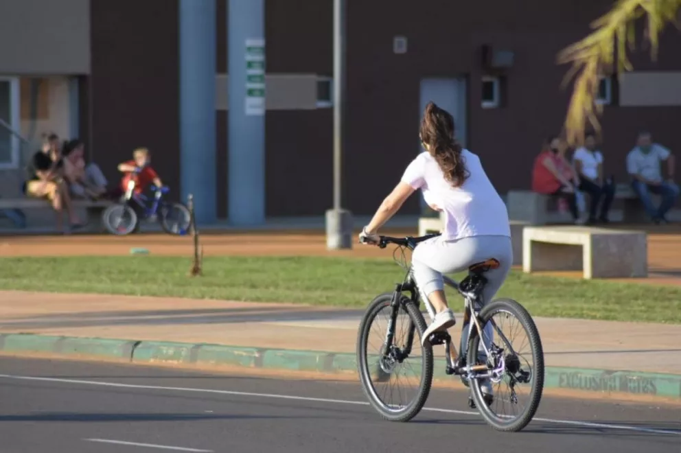 Localidades de Misiones habilitan paseos en bicicleta