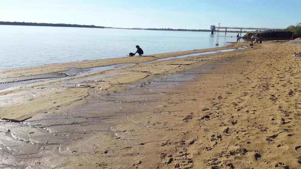 Durante la semana, el río Paraná se mantendrá entre los 0.40 y 0.70 m. en Ituzaingó