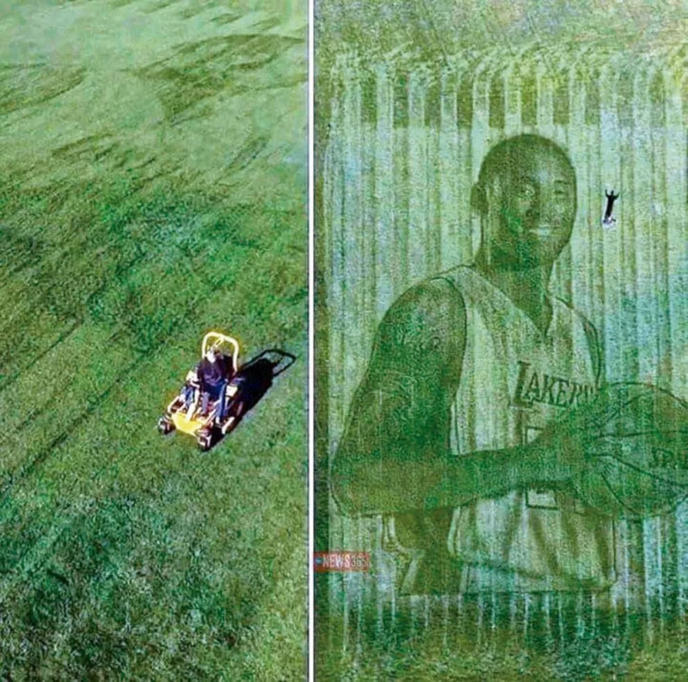 Una pareja realizó un particular homenaje para Kobe Bryant