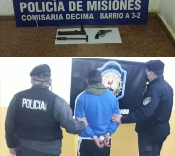 Posadas: fue detenido por agredir y amenazar a su propia hermana Posadas: fue detenido por agredir y amenazar a su propia hermana
