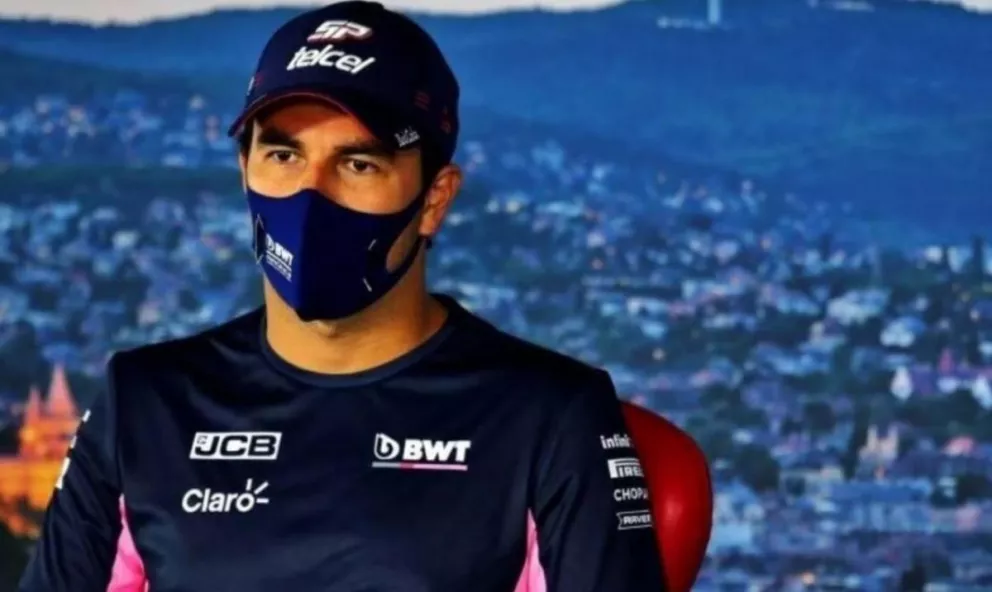 La Fórmula 1, en alerta: el piloto Checo Pérez dio positivo en Covid-19