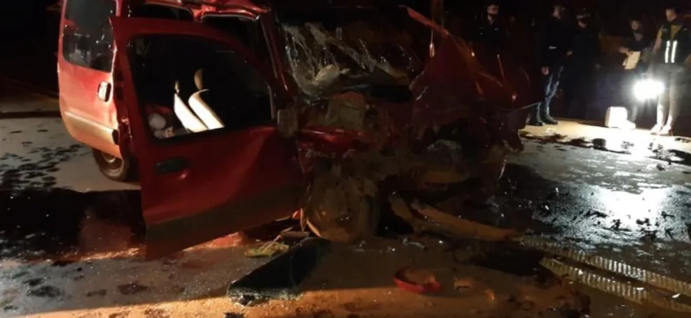 Murió una mujer tras accidente sobre la ruta nacional 14