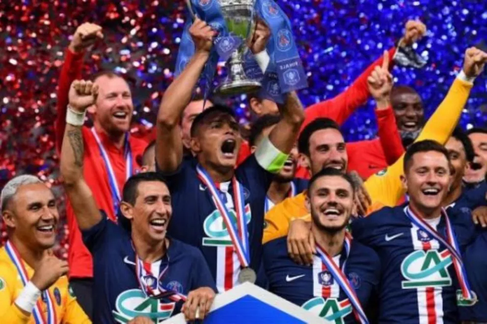 Con Paredes, Icardi y Di María, PSG se consagró campeón de la Copa de Francia