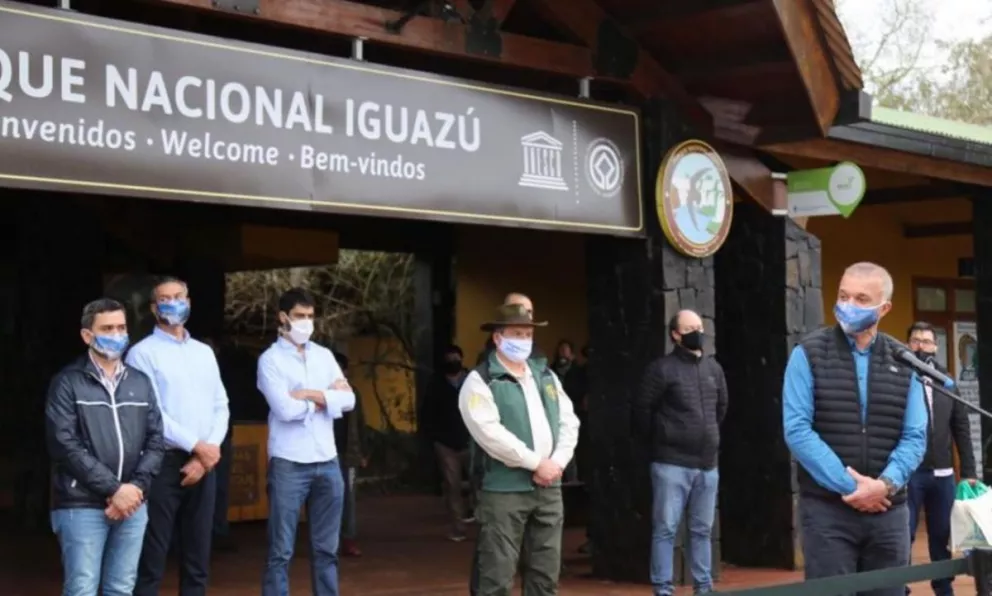Emoción y llamado a la responsabilidad ante la reapertura del Parque Iguazú