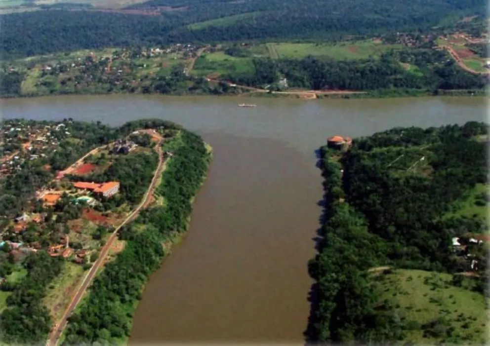 El Nordeste Misionero limita con Brasil y Paraguay