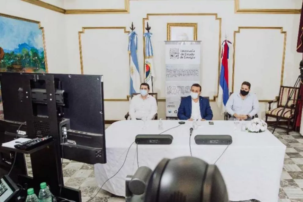 Por videoconferencia el gobernador Herrera Ahuad mantendrá contacto con el ministro Matías Kulfas.