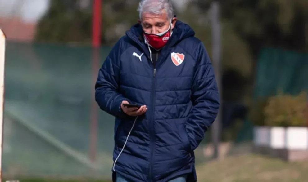 El actual mánager de Independiente, Jorge Burruchaga, dio positivo