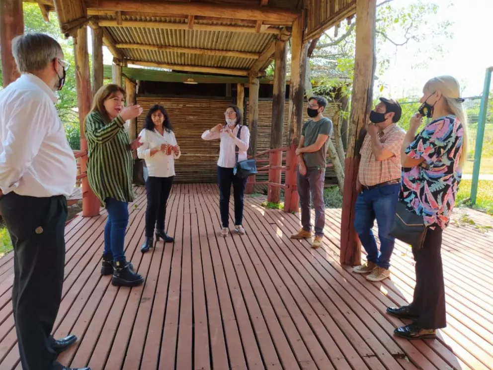 Firmaron convenio para preservar el espacio de la Nación Mbyá Guaraní en el Parque de las Naciones
