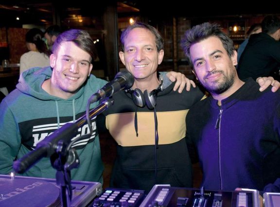 Germán Nápoli, Gustavo Maddiona y Facundo Centurión. Germán Nápoli, Gustavo Maddiona y Facundo Centurión.